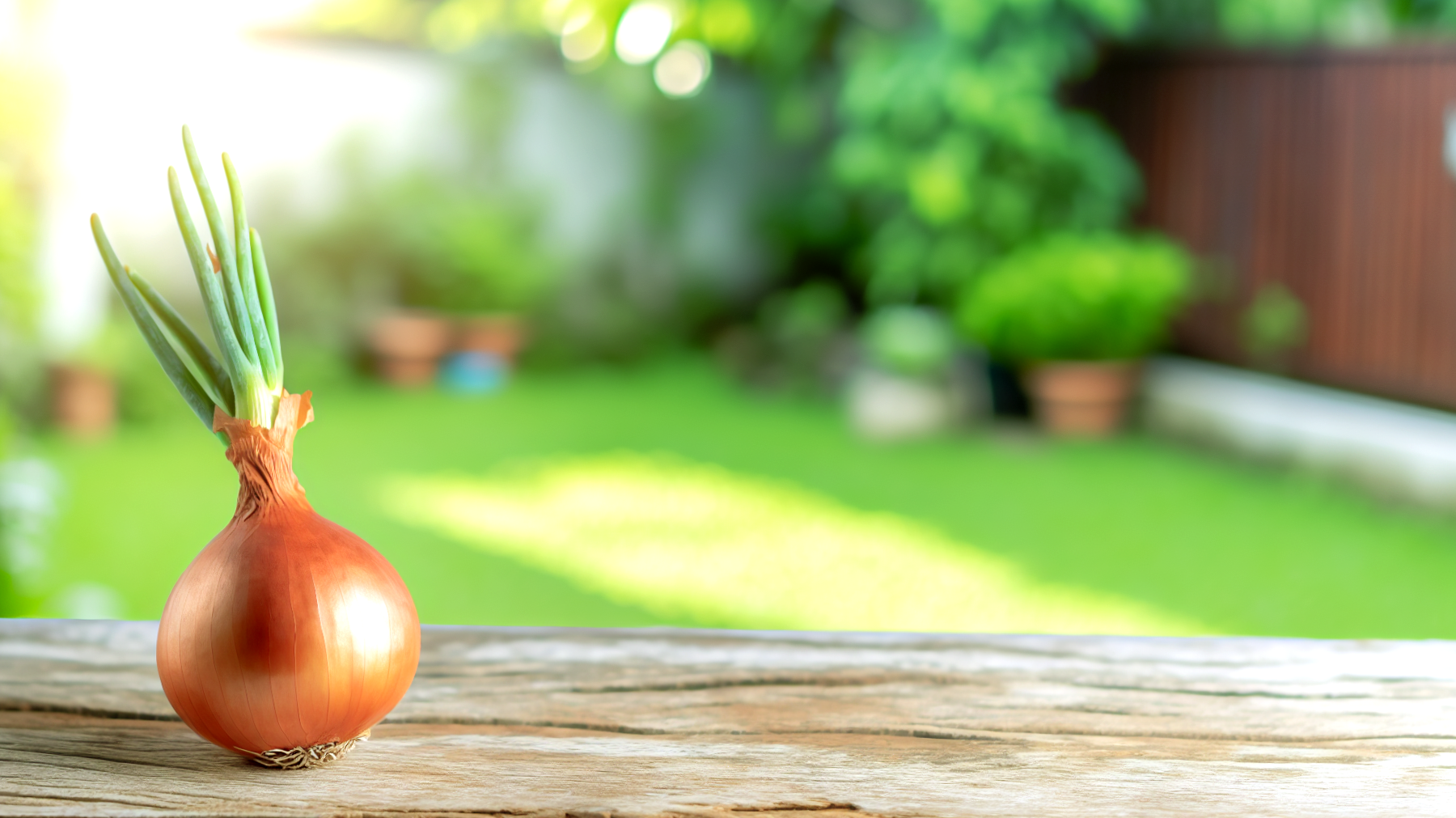 Cipolle giardino fermentazione"